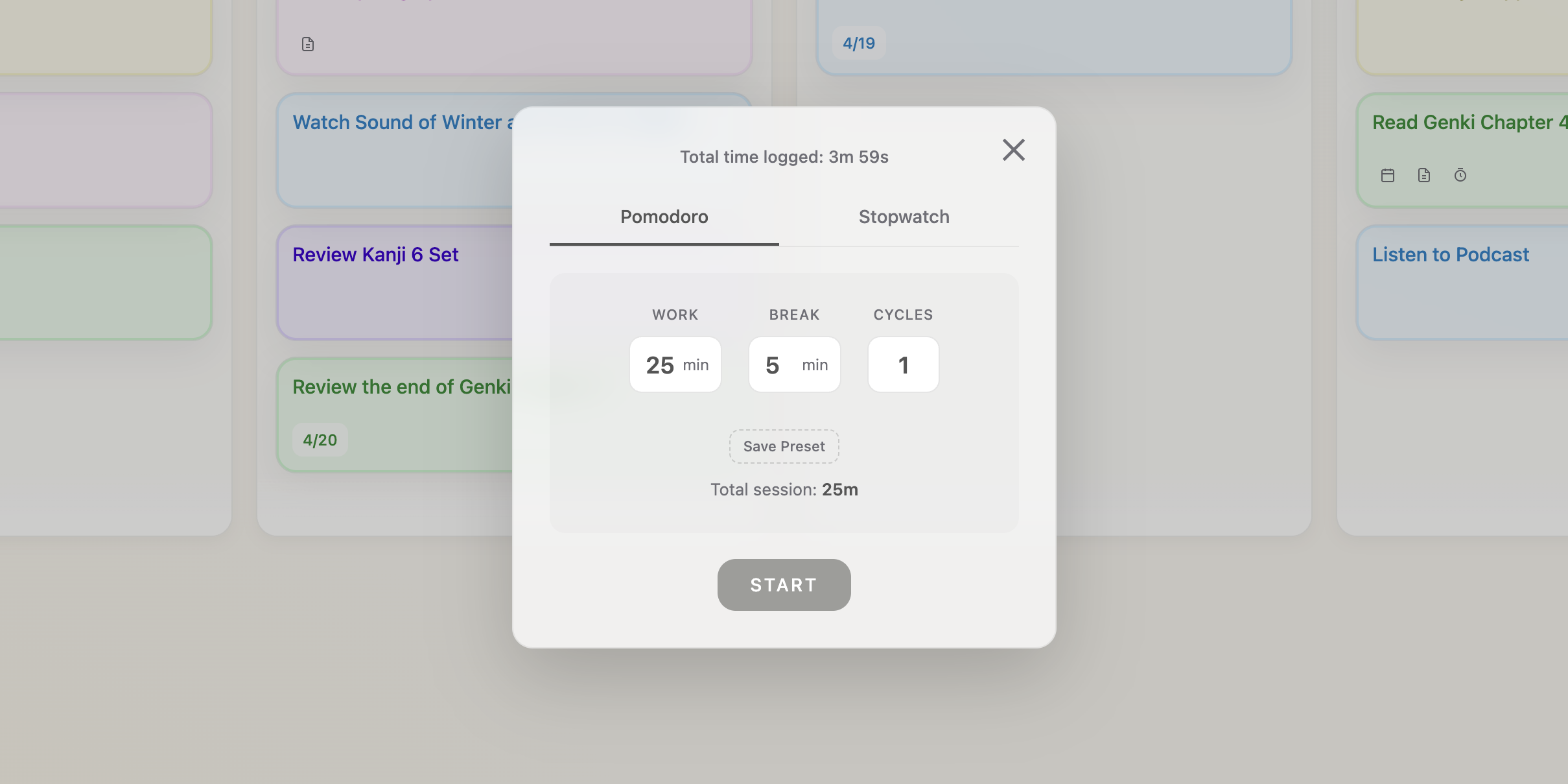 Pomodoro Timer preview
